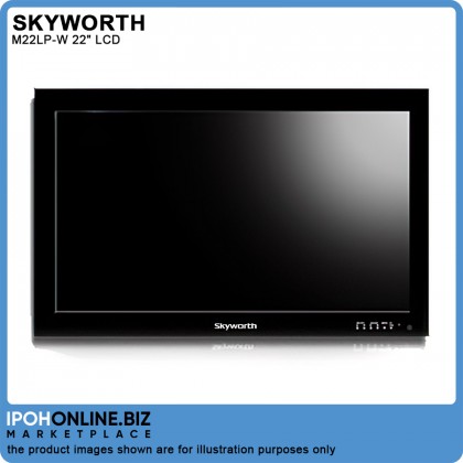 SKYWORTH M22LP-W 22 inch FHD HDMI VGA LCD Monitor - Special for CCTV SKYWORTH M22LP-W 22 inch FHD HDMI VGA LCD Monitor - Special for CCTV